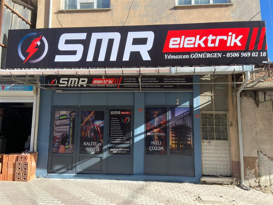 SMR Elektrik Mustafakemalpaşa iş yeri